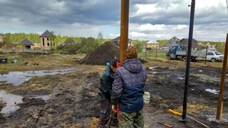 Заказать монтаж винтовых свай в Подольск - цена под ключ с доставкой от 1869 шт